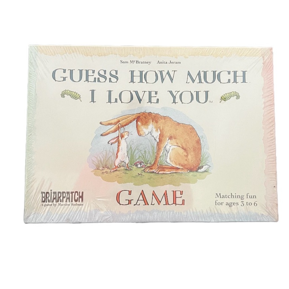 Briarpatch Vintage 90s Sealed Guess How Much I Love You Matching Game